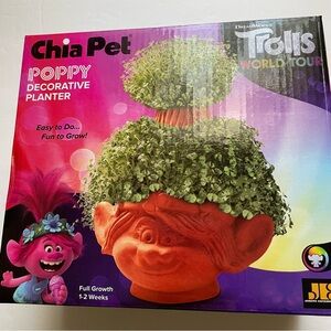 Poppy Chia Pet Decorative Planter